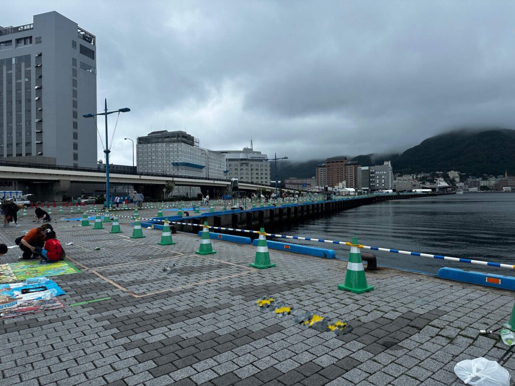 函館港まつり花火大会の場所取りは何時から？開始直前に行って失敗した実体験【2027年の参考に】の画像